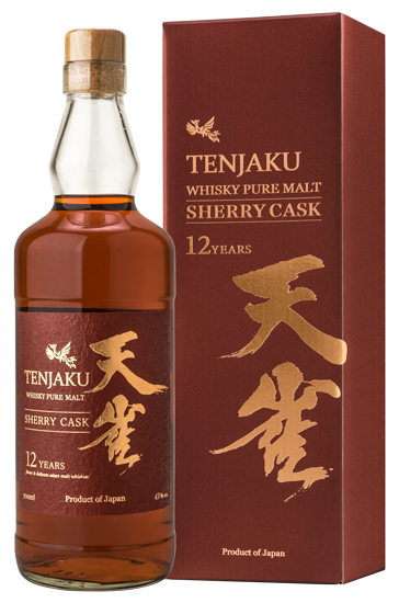 Виски Tenjaku Whisky Pure Malt Sherry Cask 12 Years 43% 0,7 л п/уп · в подарочной упаковке