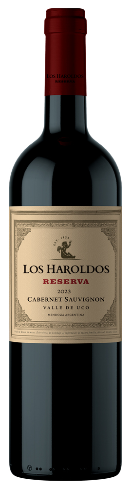 Вино Los Haroldos Cabernet Sauvignon Reserva 2023 14,5% 0,75 л