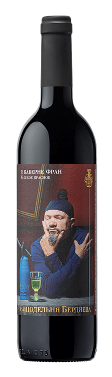 Вино Каберне Фран винодельня Бердяева, 2024 г.