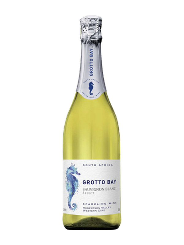 Игристое вино экстра брют белое регион Робертсон Вэлли "Grotto Bay Sauvignon Blanc Select" 0.75 л.