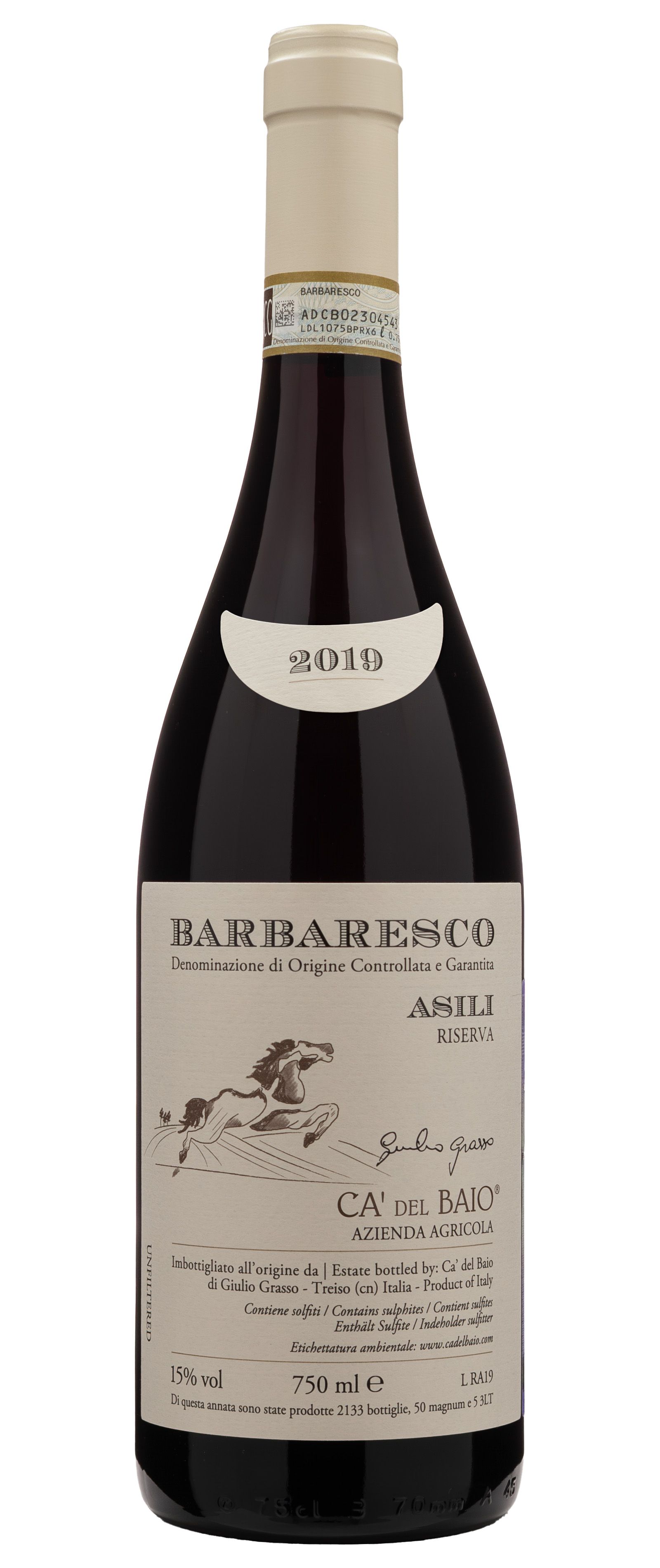 Ca' Del Baio, Barbaresco Asili Riserva, 2019