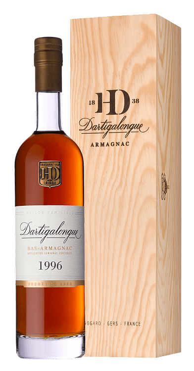 Арманьяк Bas Armagnac Dartigalongue, 1996 г. · в подарочной упаковке