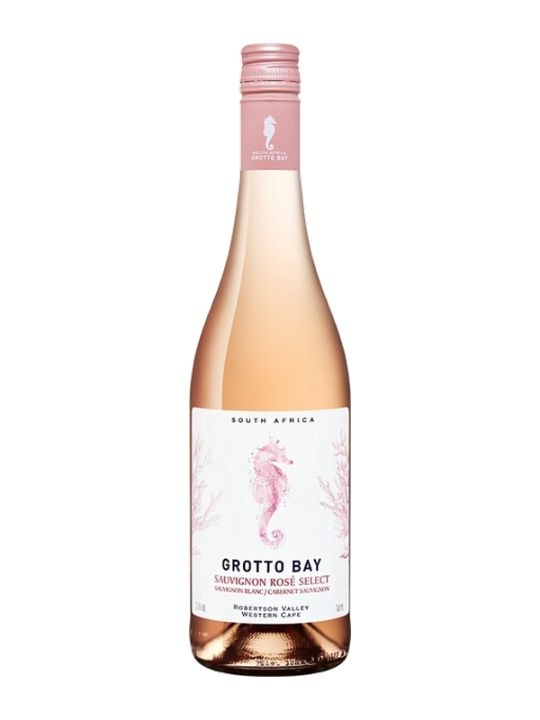 Вино сортовое сухое розовое, регион Робертсон Вэлли "Grotto Bay Sauvignon Rose Select" 0.75 л.