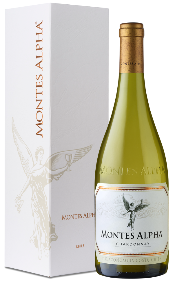 Montes Alpha Chardonnay in gift box