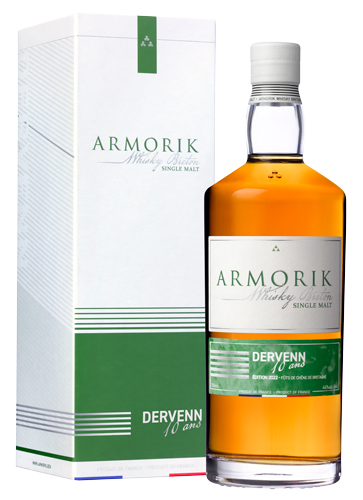 Виски Armorik Dervenn 10 ans 46% 0,7 л п/уп · в подарочной упаковке