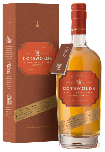 Виски Cotswolds Bourbon Cask 59,1% 0,7 л п/уп · в подарочной упаковке
