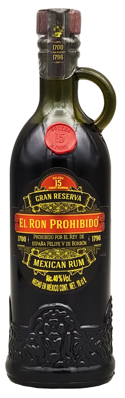 Ром El Ron Prohibido Gran Reserva 15 years 40% 0,1