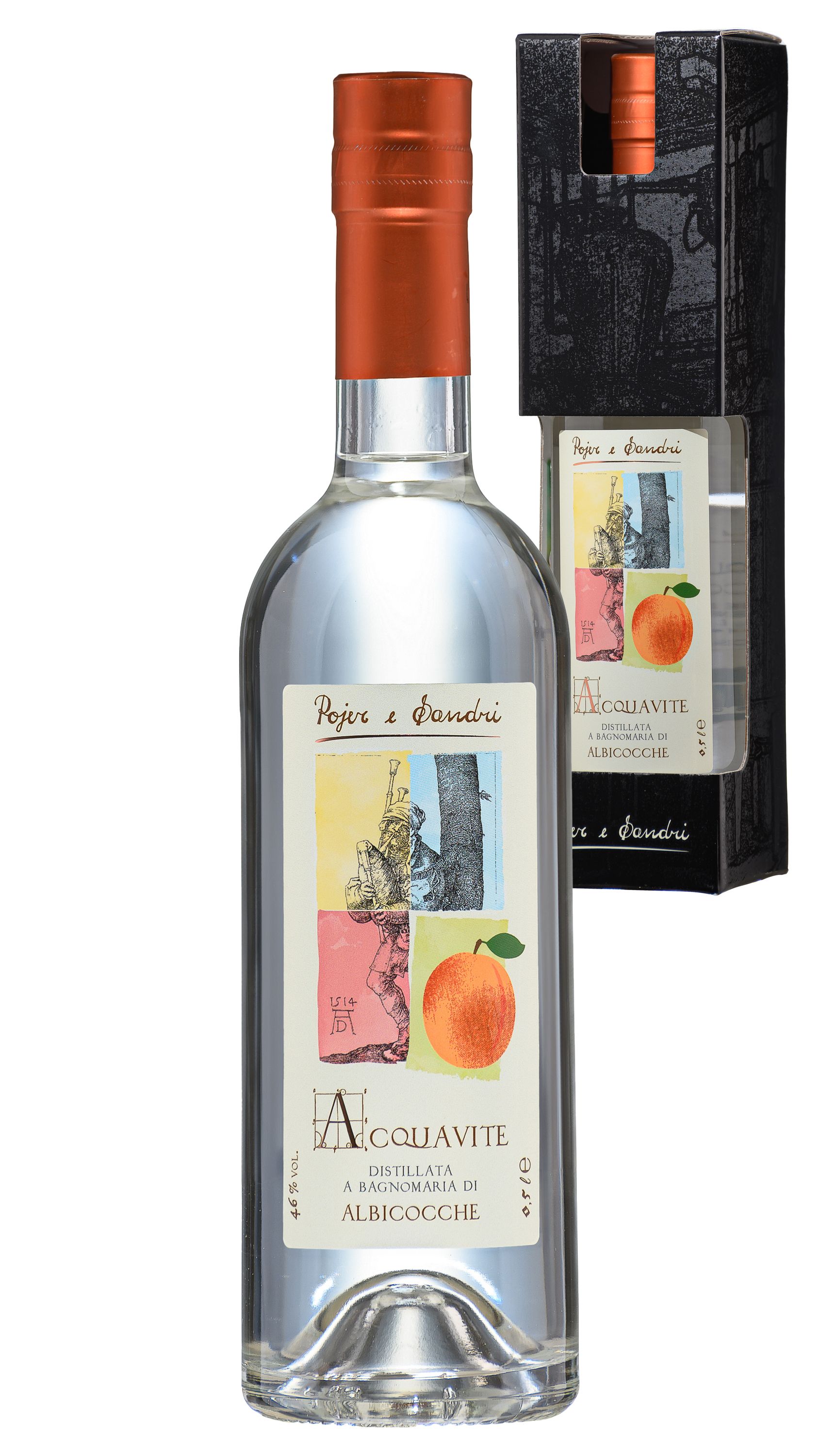 Pojer & Sandri, Acquavite Di Albicocche (Gift Box)