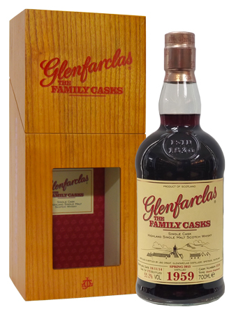 Виски Glenfarclas 1959 Family Casks 55,2% 0,7 л · в подарочной упаковке