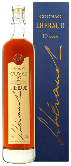 Коньяк Lheraud Cognac Cuvee 10 42% 0,7 л
