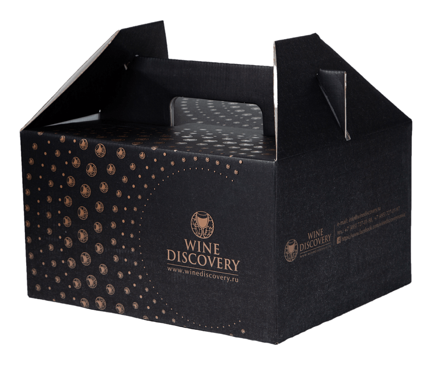 Подарочная коробка Wine Discovery под 6 бутылок