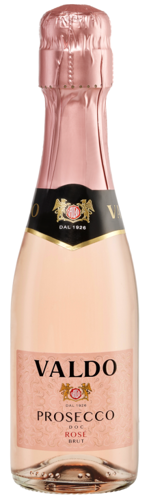 Игристое вино Valdo Rosè Brut Prosecco DOC 0,2 l розовое брют