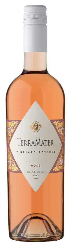 Вино TerraMater Rose Zinfandel Shiraz 2022 13,5% 0,75 л