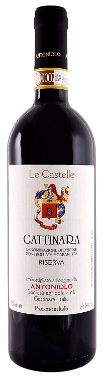Вино Le Castelle Gattinara Riserva Antoniolo, 2018 г.