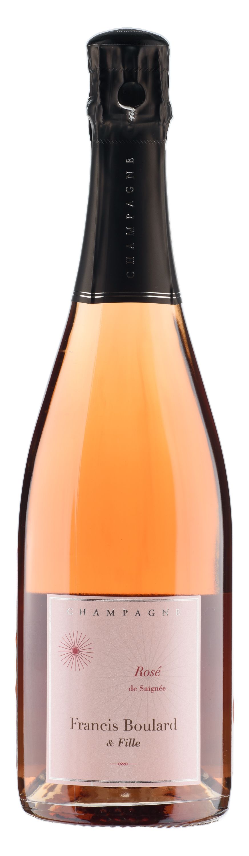 Francis Boulard, Rose de Saignee Extra Brut Champagne, 2018