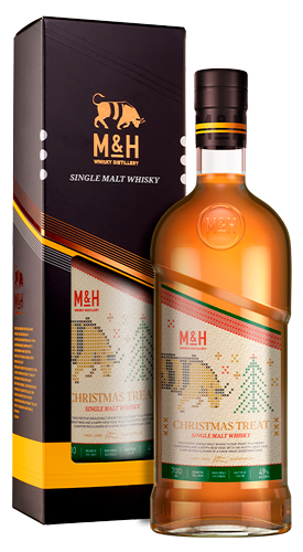 Виски M & H Christmas Treat 49% 0,7 л