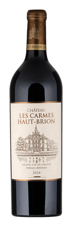 Вино Chateau les Carmes Haut-Brion Pessac-Leognan, 2018 г.