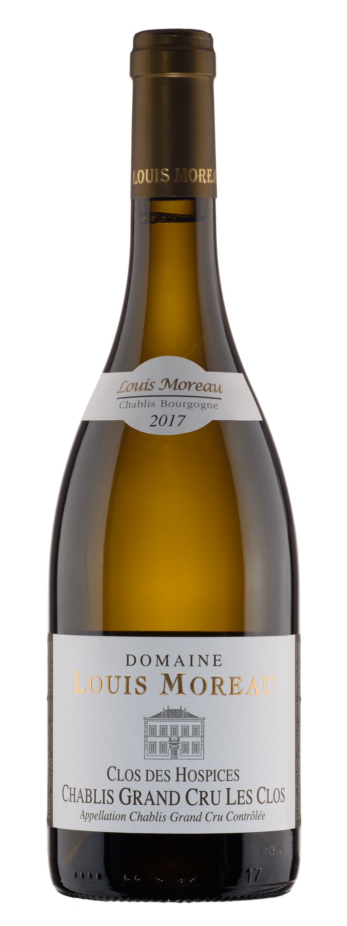 Domaine Louis Moreau, Chablis Grand Cru Clos Des Hospices, 2017
