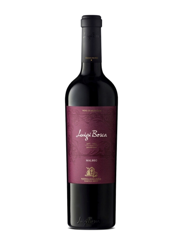 Вино ординарное сухое красное "Luigi Bosca Malbec" 0.75 л.
