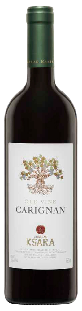Вино Chateau Ksara Carignan Old Vine 2020 13,5% 0,75 л