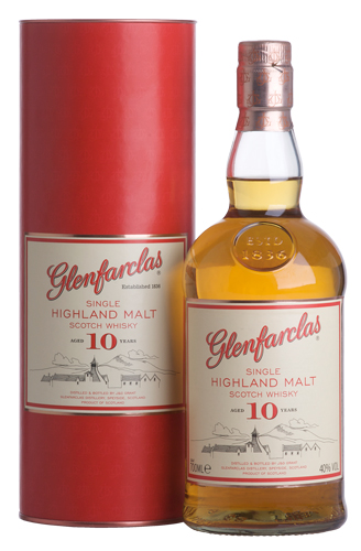 Виски Glenfarclas 10 years 40% 0,7 л · в подарочной упаковке
