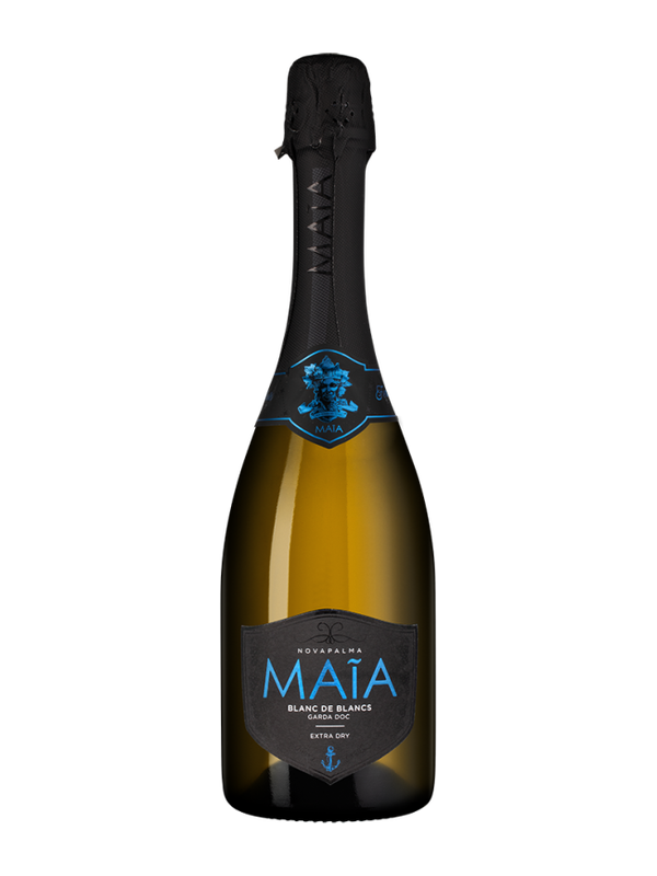 Вино игристое "Майя Блан де Блан" бел. брют 0.75 л.