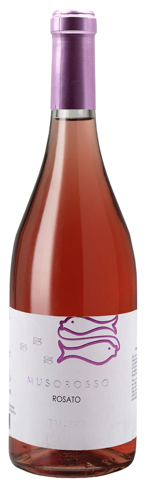 Вино Tagaro Muso Rosso Rosato 2021 12,5% 0,75 л