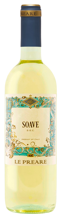 Вино Le Preare Soave 2023 12% 0,75 л