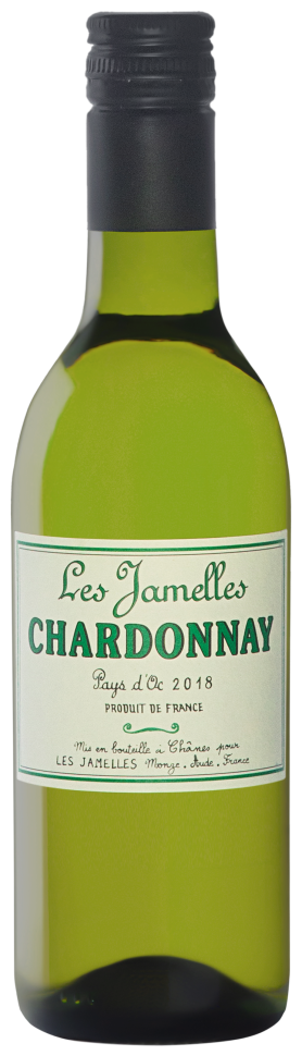 Французское вино Les Jamelles Chardonnay 250ml белое сухое