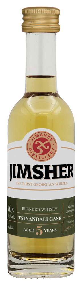 Виски Jimsher Tsinandali Cask 40% 0,05 л