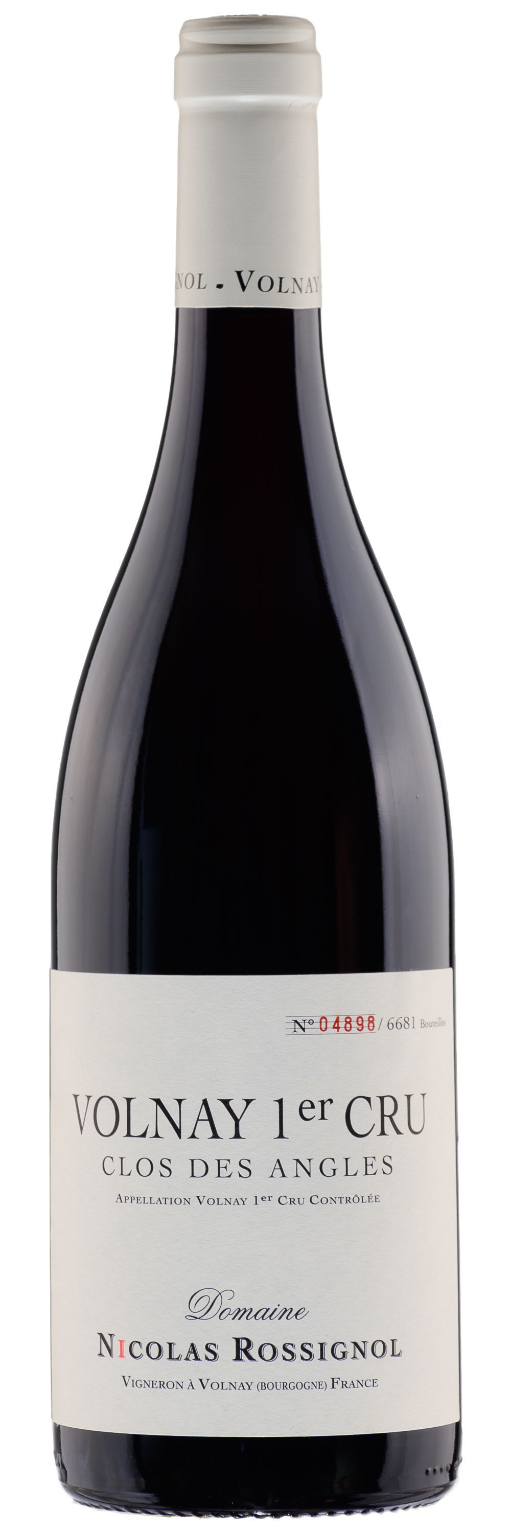 Domaine Nicolas Rossignol, Volnay 1er Cru Clos Des Angles, 2022