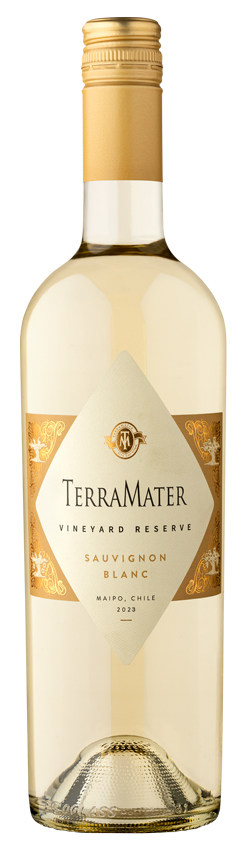 Вино TerraMater Sauvignon Blanc Vineyard Reserve 2023 13,5% 0,75 л