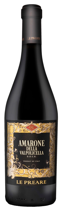Вино Le Preare Amarone della Valpolicella 2022 15% 0,75 л