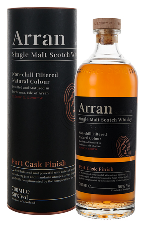 Виски Arran Port Cask Finish 50% 0,7 л · в подарочной упаковке