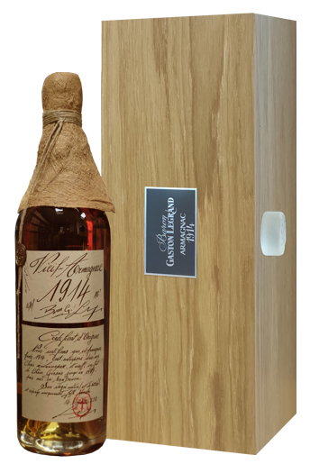 Арманьяк Baron G. Legrand 1914 Bas Armagnac 40% 0,7 л