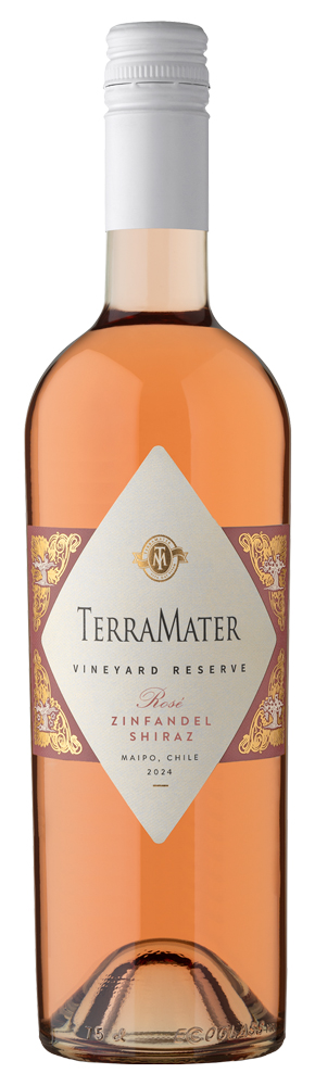 Вино TerraMater Rose Zinfandel Shiraz 2024 13,5% 0,75 л