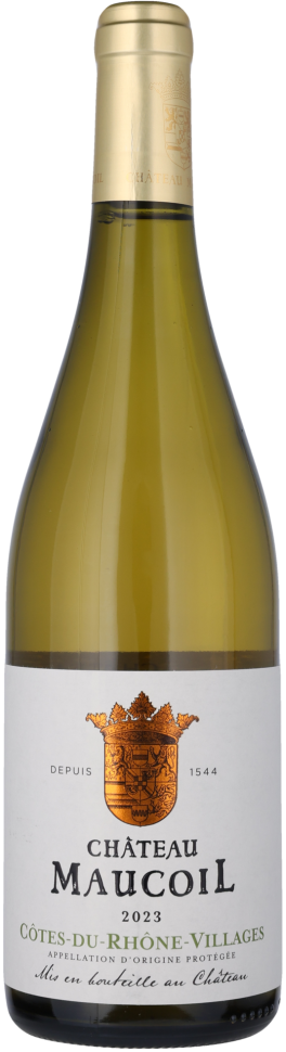 Французское вино Chateau Maucoil Cotes-du-Rhone-Villages белое сухое