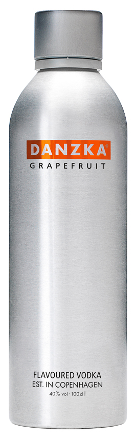 Водка Danzka Grapefruit 40% 1 л
