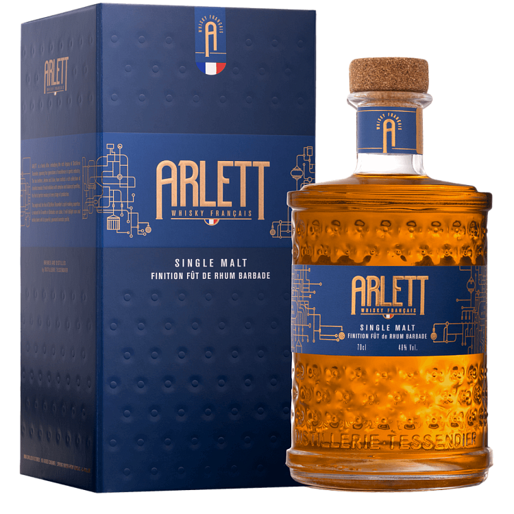 Виски Finition fut de Rhum Barbade Arlett · в подарочной упаковке