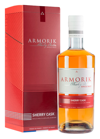 Виски Armorik Sherry Cask 46% 0,7 л п/уп · в подарочной упаковке