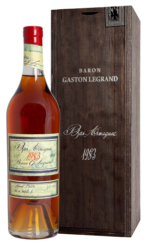 Арманьяк Baron G. Legrand 1983 Bas Armagnac 40% 0,7 л