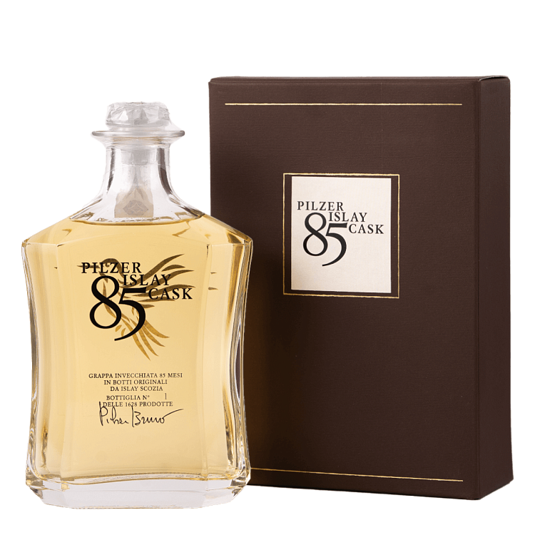 Граппа Invecchiata 85 mesi Islay Cask · в подарочной упаковке