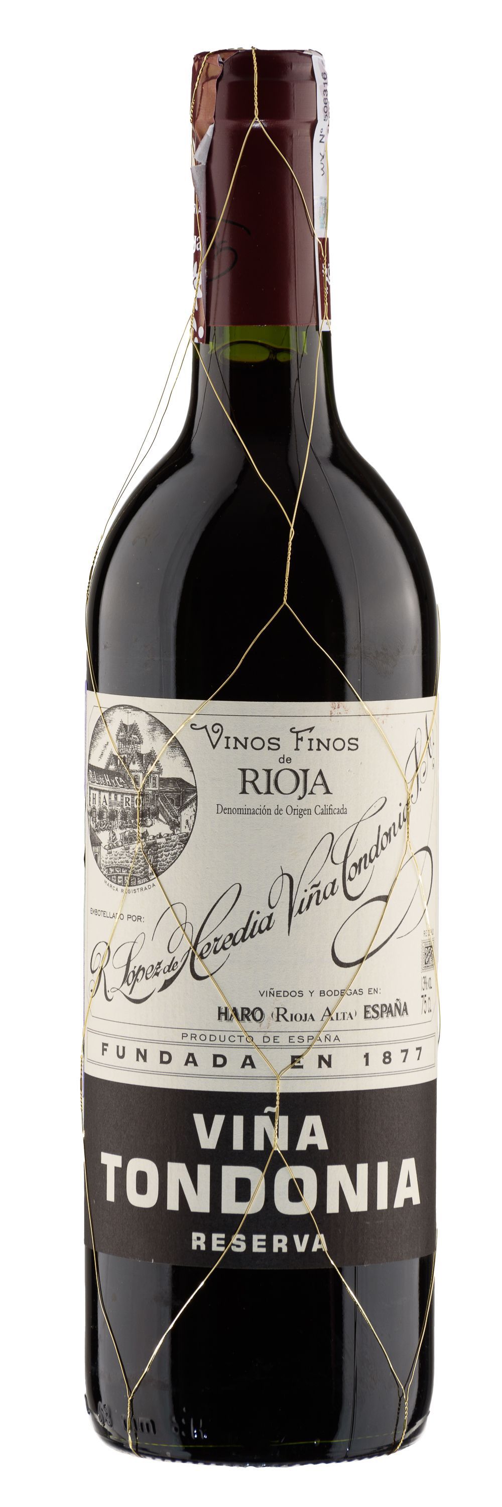 Lopez De Heredia, Vina Tondonia Reserva Tinto, 2001