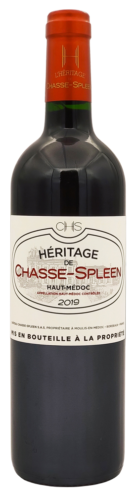 Вино L`Heritage de Chasse-Spleen 2019 13% 0,75 л