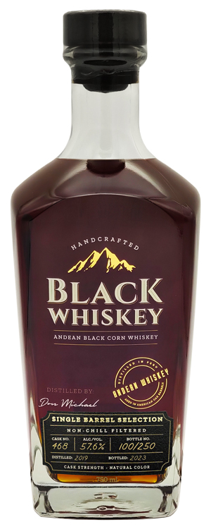 Виски Black Whiskey Single Barrel 57,6% 0,75 л