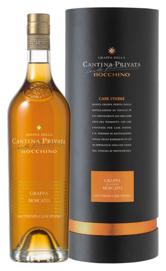 Граппа Cantina Privata Bocchino Moscato Sauternes Cask Finish 42% 0,7 л