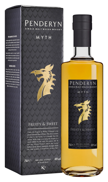 Виски Penderyn Myth 40% 0,7 л п/уп · в подарочной упаковке