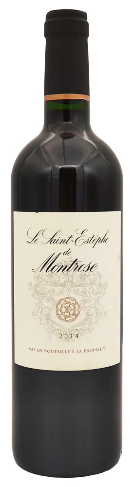 Вино Le Saint Estephe de Montrose 2014 13,5% 0,75 л